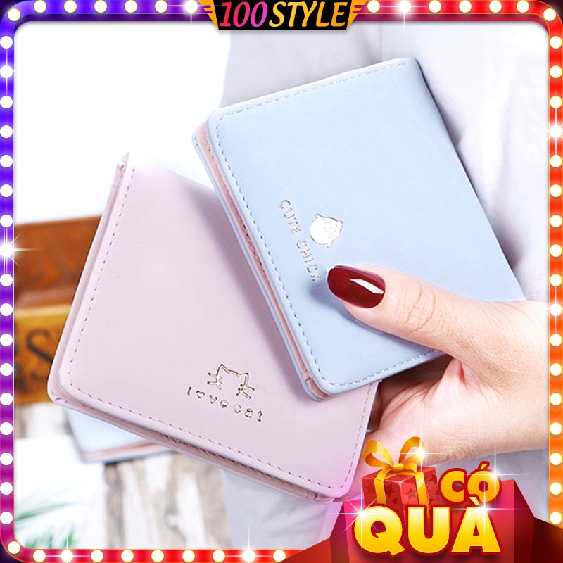 Ví nữ ngắn hình thú siêu hot m569 - 100style.net