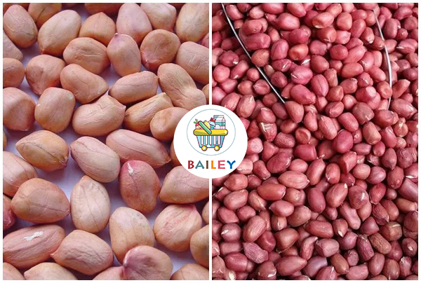 Lạc đỏ/ trắng chưa rang 500gram