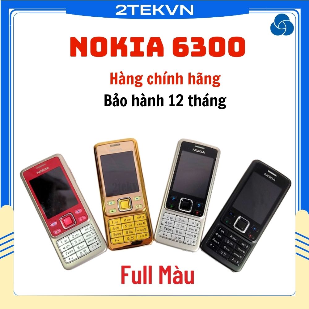 Điện thoại Nokia 6300 chính hãng loại 1 - bảo hành 1 năm