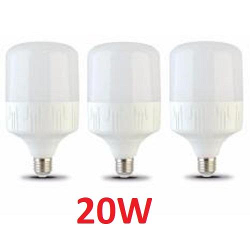 [HCM]Bộ 3 bóng đèn led 20W siêu sáng - tiết kiệm điện