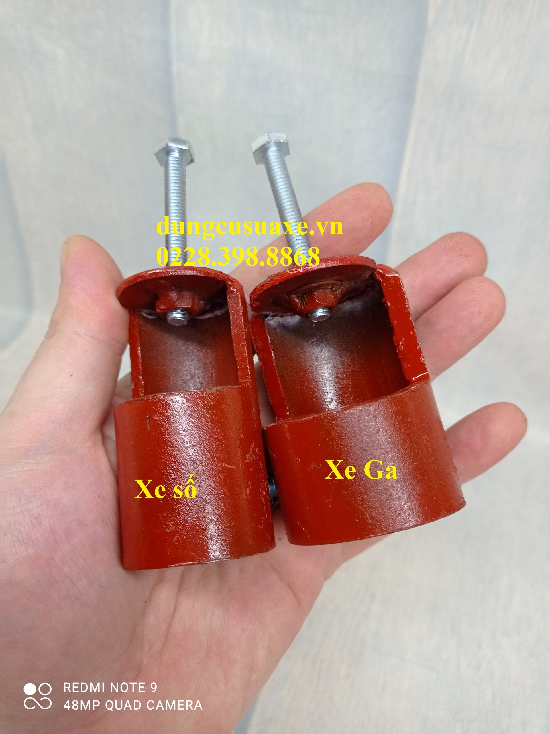 Vam ti thụt trước xe số