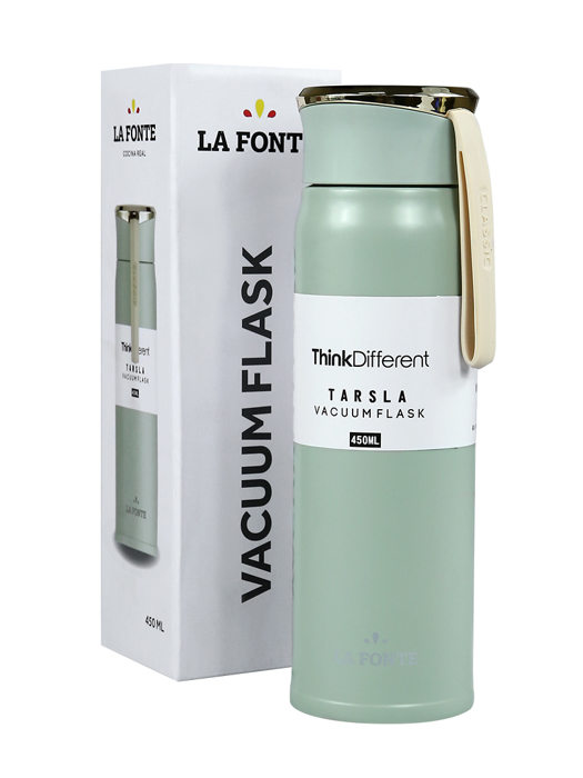Bình giữ nhiệt la fonte 450ml màu xanh - 006606-blu