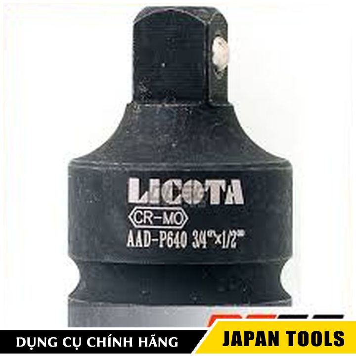 Đầu biến từ bu lông 3/4" sang 1/2" licota add-p640 | japan tools