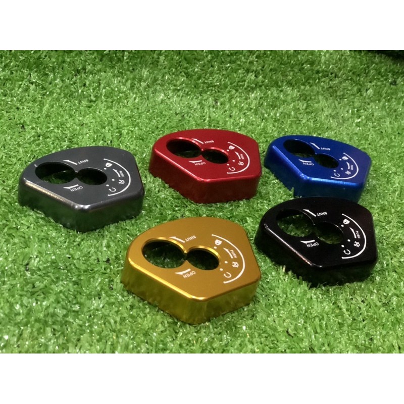 Nắp ổ khóa r15 nhôm cnc chi tiết siêu đẹp