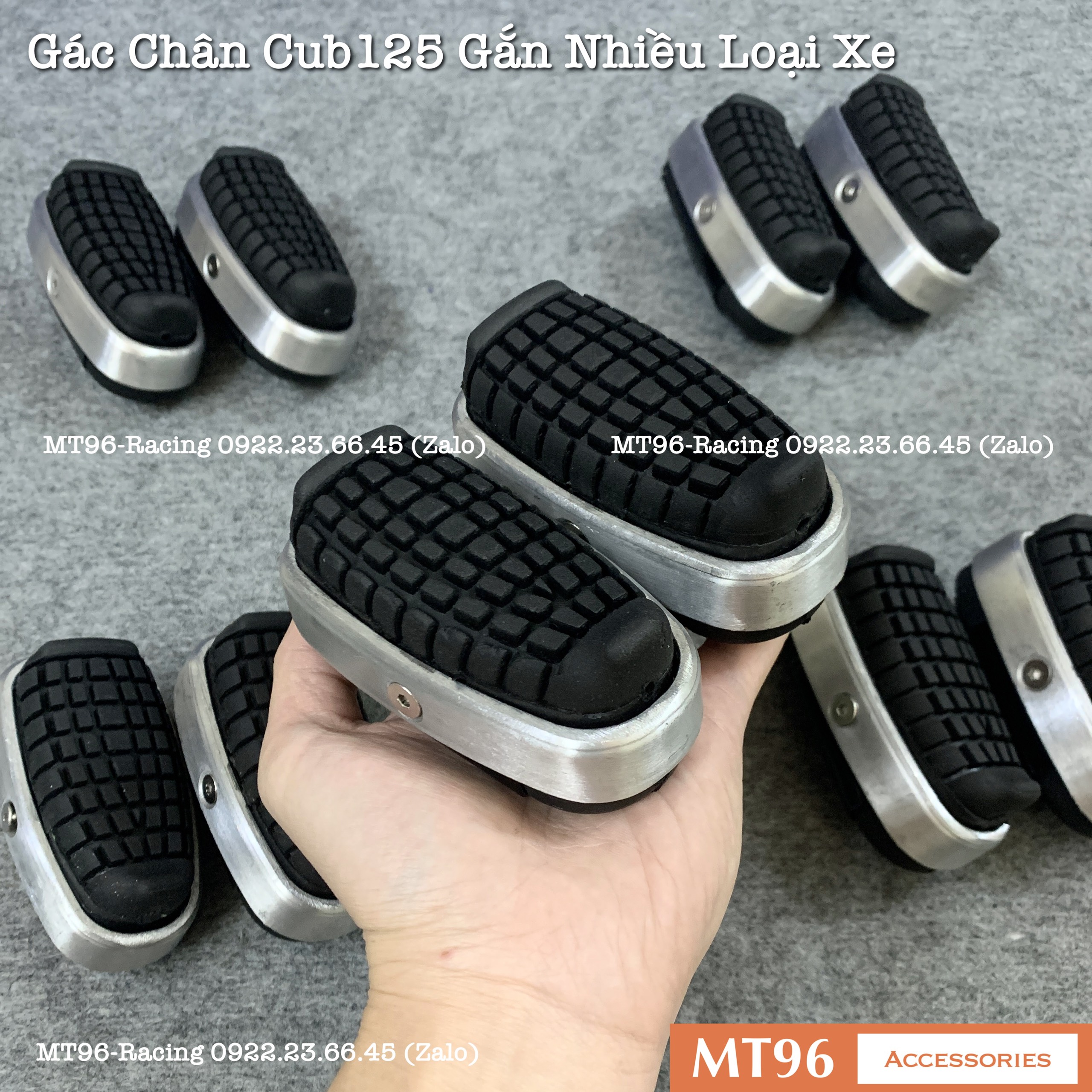 Gác Chân Cub 125 Gắn Nhiều Dòng Xe Siêu Đẹp