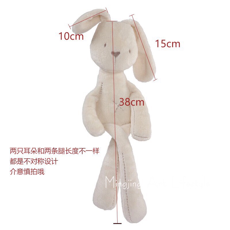 Thỏ trắng nhồi bông  cao cấp cho bé