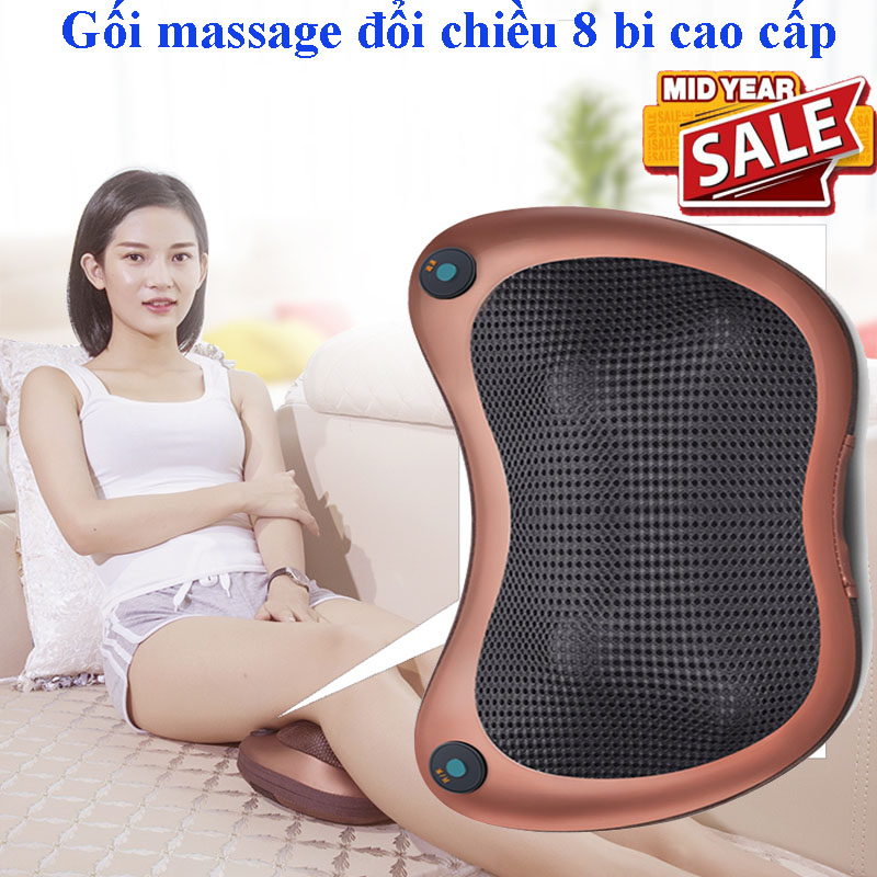 [HCM]Đại Lý Phân Phối Toàn Quốc -Các Loại Máy Mát XaGối Masage Hồng Ngoại 8 Bi Gối Massage 8 Bi Magic Home Hồng Ngoại Trang Bị Với 8 Quả Cầu Lắp Trong Massage Xoa Bóp Vào Các Cơ Và Huyệt