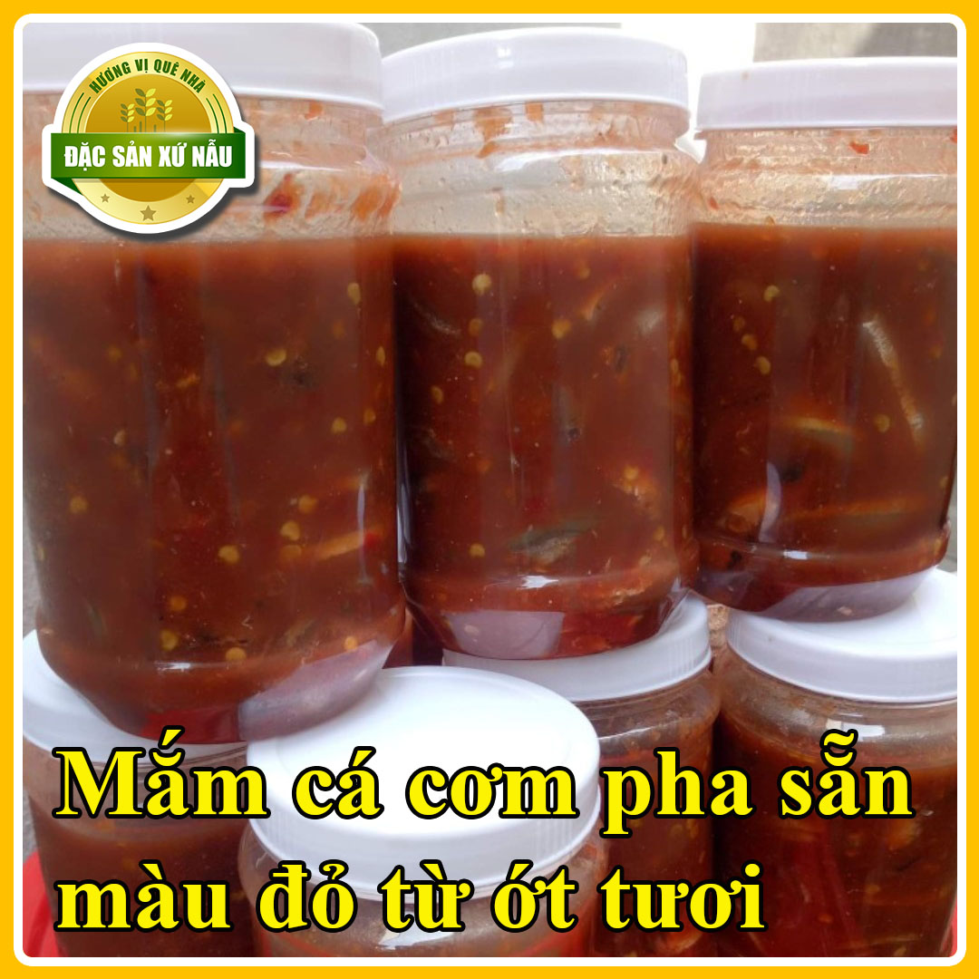 Mắm cá cơm nha trang pha sẵn - đặc sản xứ nẫu quê mình