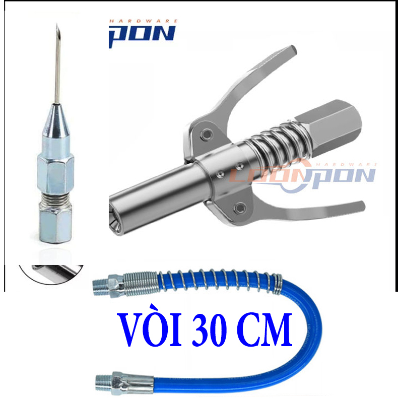 Kim bơm mỡ bò, Kim bơm mỡ. Dụng cụ bơm mỡ bò cầm tay, Bơm mỡ bò cầm tay