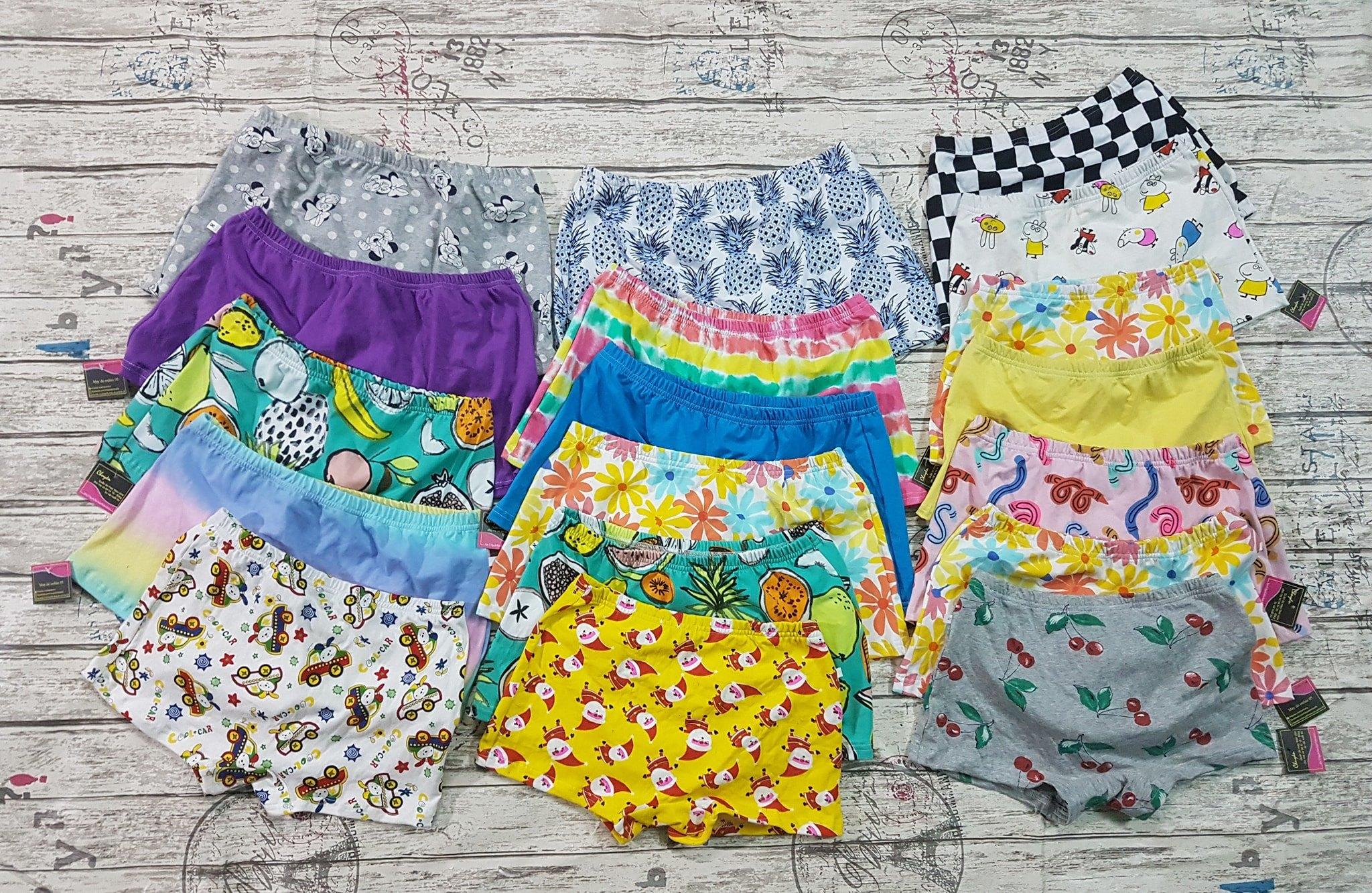 Set 10 quần chip đùi 10-45kg