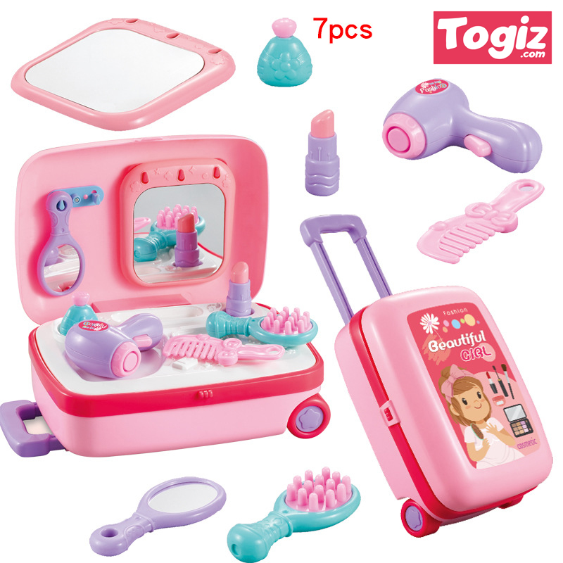 Bộ đồ chơi vali trang điểm bằng nhựa ABS cao cấp cho bé