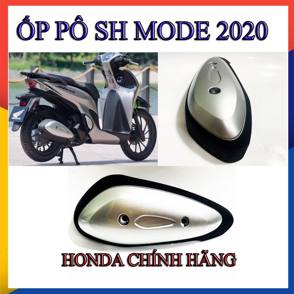 Ốp pô cho sh mode 2020-2021 chính hãng honda