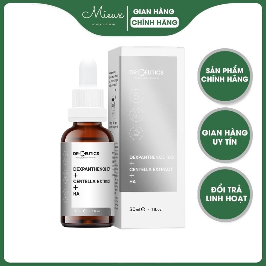 Serum b5 drceutics cấp ẩm và phục hồi da dexpanthenol 10% + centella extract + ha
