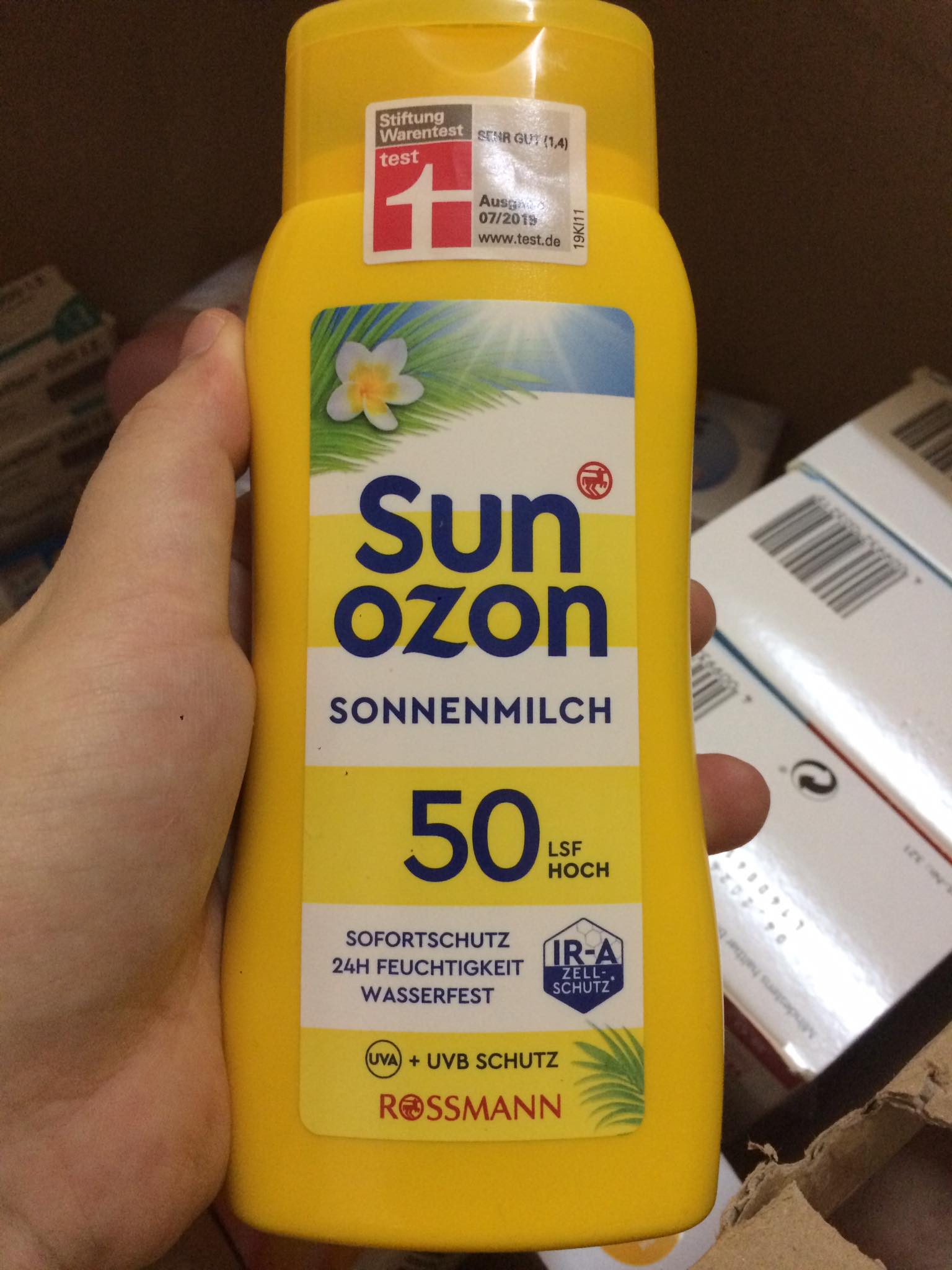 Sữa chống nắng sun ozon nội địa đức 50 sp