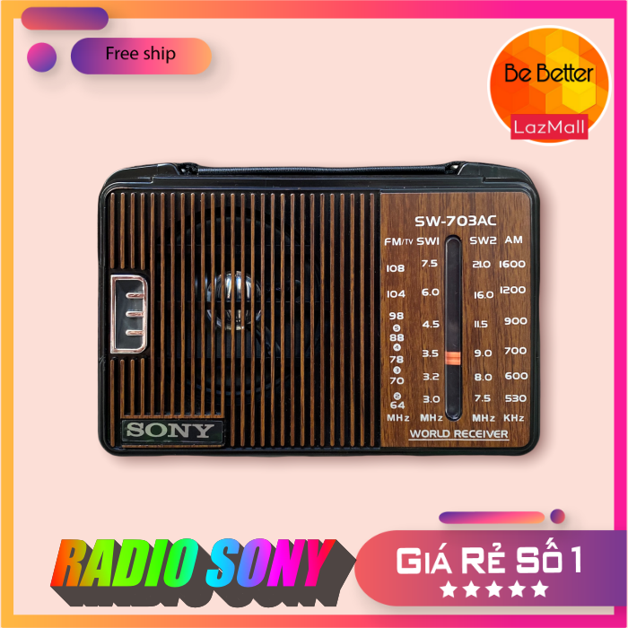 Radio sony sw-701 sw-702 sw-703 giá rẻ hcm 𝑩𝒆 𝑩𝒆𝒕𝒕𝒆𝒓
