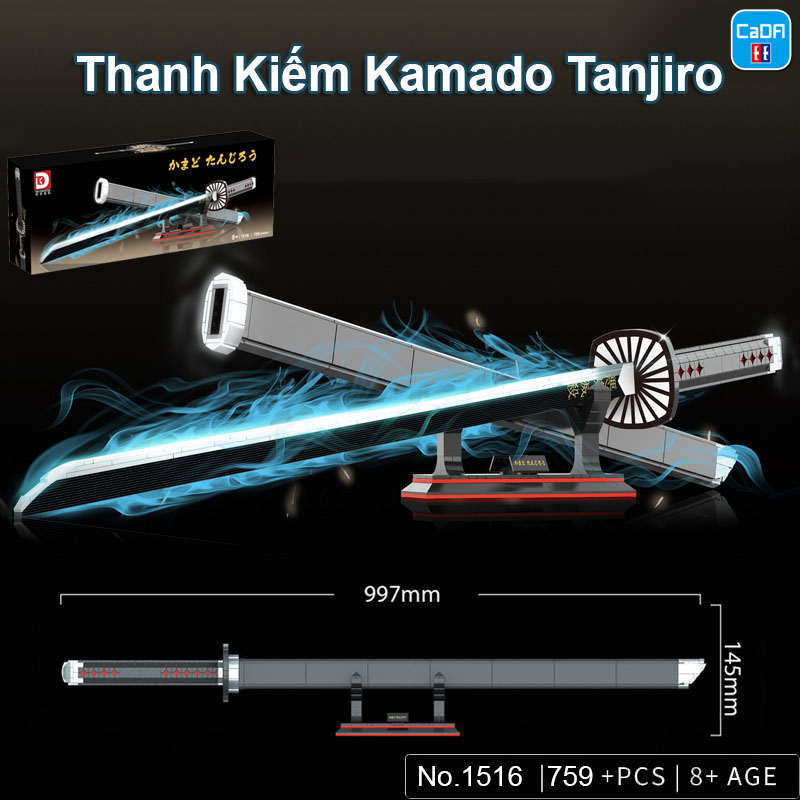 Đồ chơi lắp ráp mô hình kiếm inosuke,tanjiro,hà trụ muichiro,luyến trụ lianzu trong kimetsu no yaiba 700+ pcs