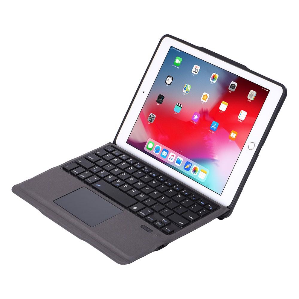 Bàn phím Bluetooth cho iPad 10.2 kèm bao da có thể tách rời, có touchpad Aturos T1095