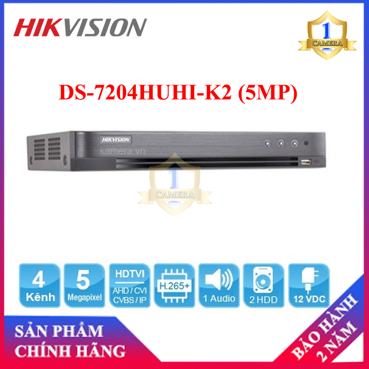 Đầu ghi hd-tvi hikvision ds-7204huhi-k2 -camera số 1