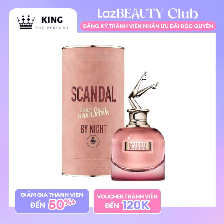 Nước hoa nữ- Jean Paul Gaultier Scandal EDP, Hương nước hoa đầy quyến rũ, Nước hoa chính hãng, nước hoa auth, nước hoa chiết 5-10-20ml, chai full 80ml