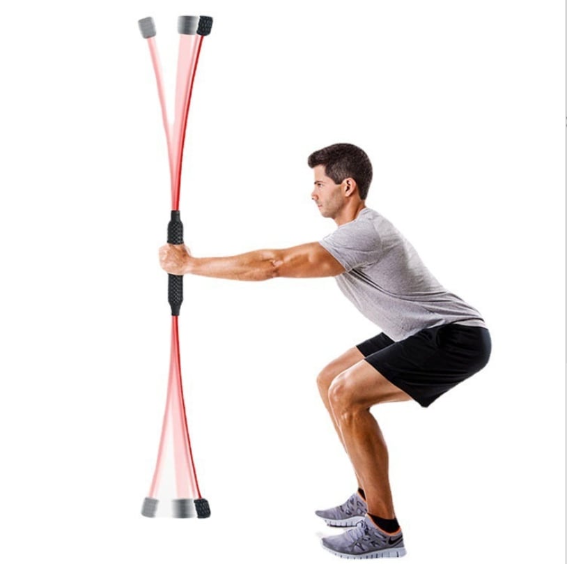 Thanh rung đàn hồi tập gym, luyện thể thao làm săn chắc cơ, đốt mỡ hiệu quả