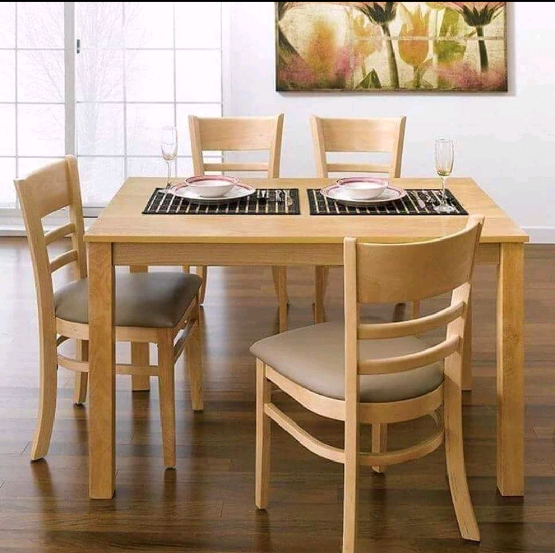 bàn ăn cabin 4 ghế màu tự nhiên Miễn phí ship HCM