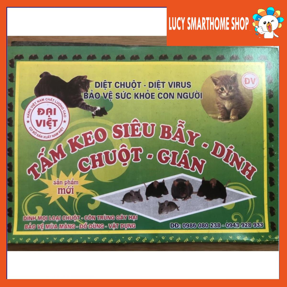 Bộ 5 cái Keo dính chuột Đại Việt