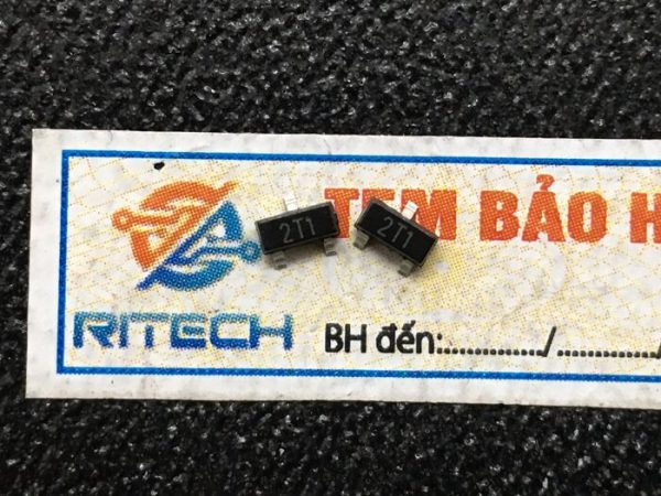 Combo 20 con S9012(2T1) Transistor PNP 0.5A/25V SOT-23