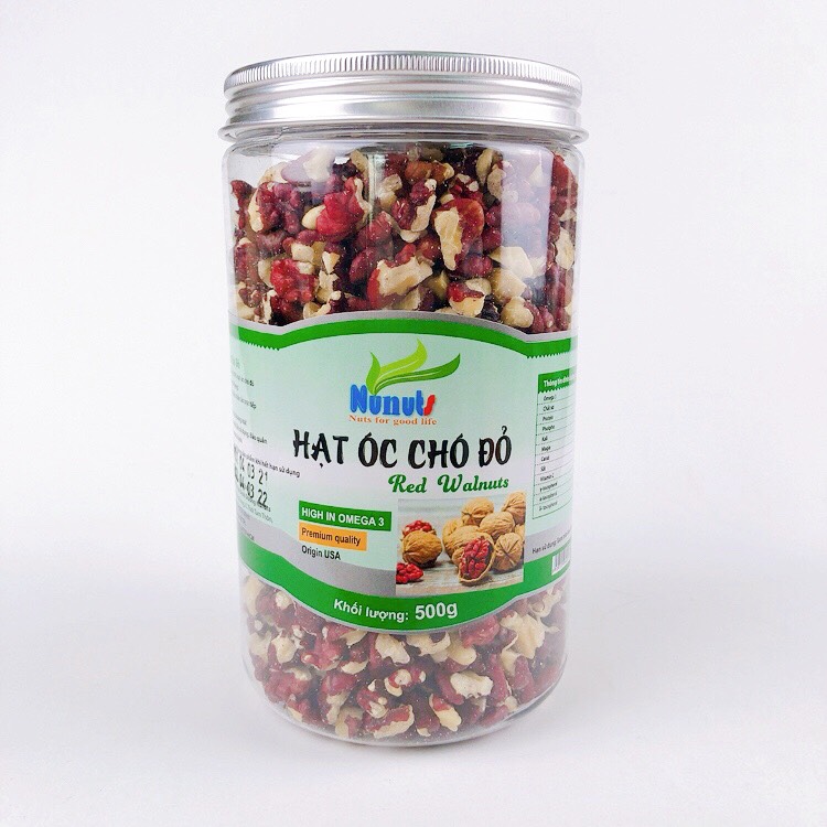 500g Hạt óc chó tách vỏ mỹ ( Đỏ) loại vụn nhỏ làm sữa hoặc làm bánh cho mẹ bầu và trẻ nhỏ cực tốt.