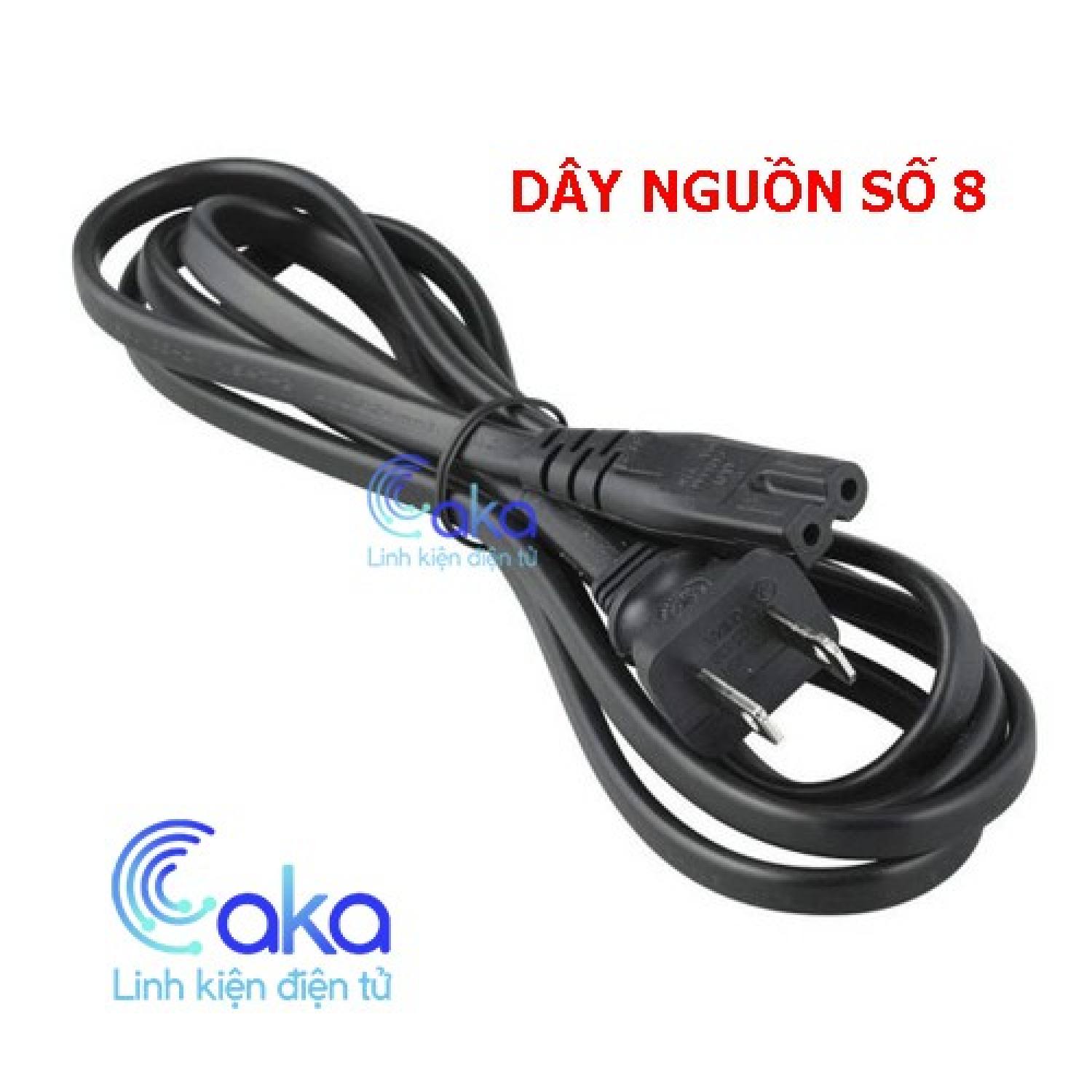Dây nguồn số 8 220v dài 1.5m hcm