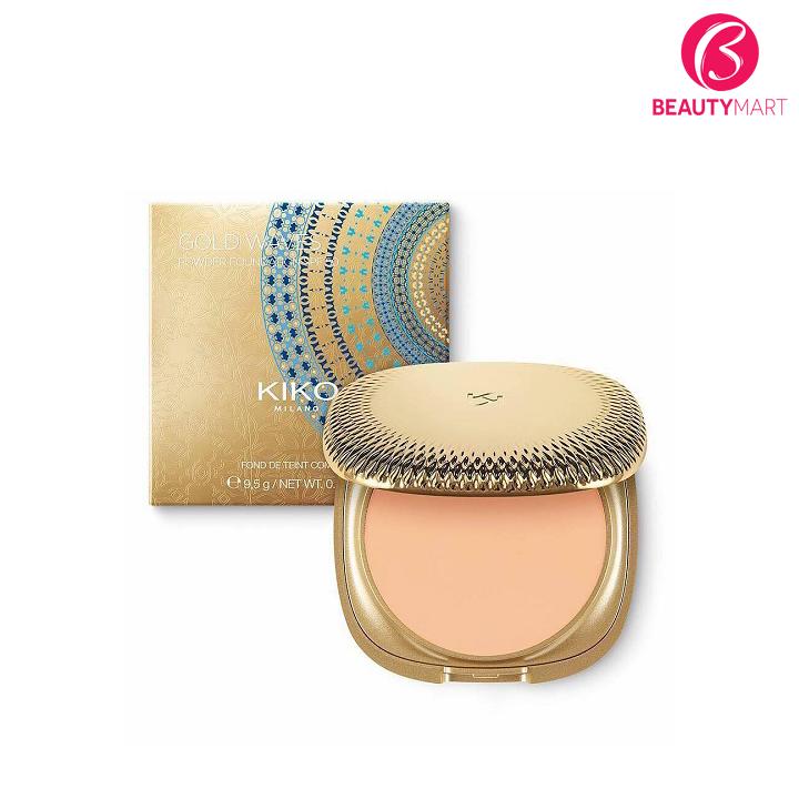 Phấn phủ Kiko Gold Waves Powder Foundation Màu 02