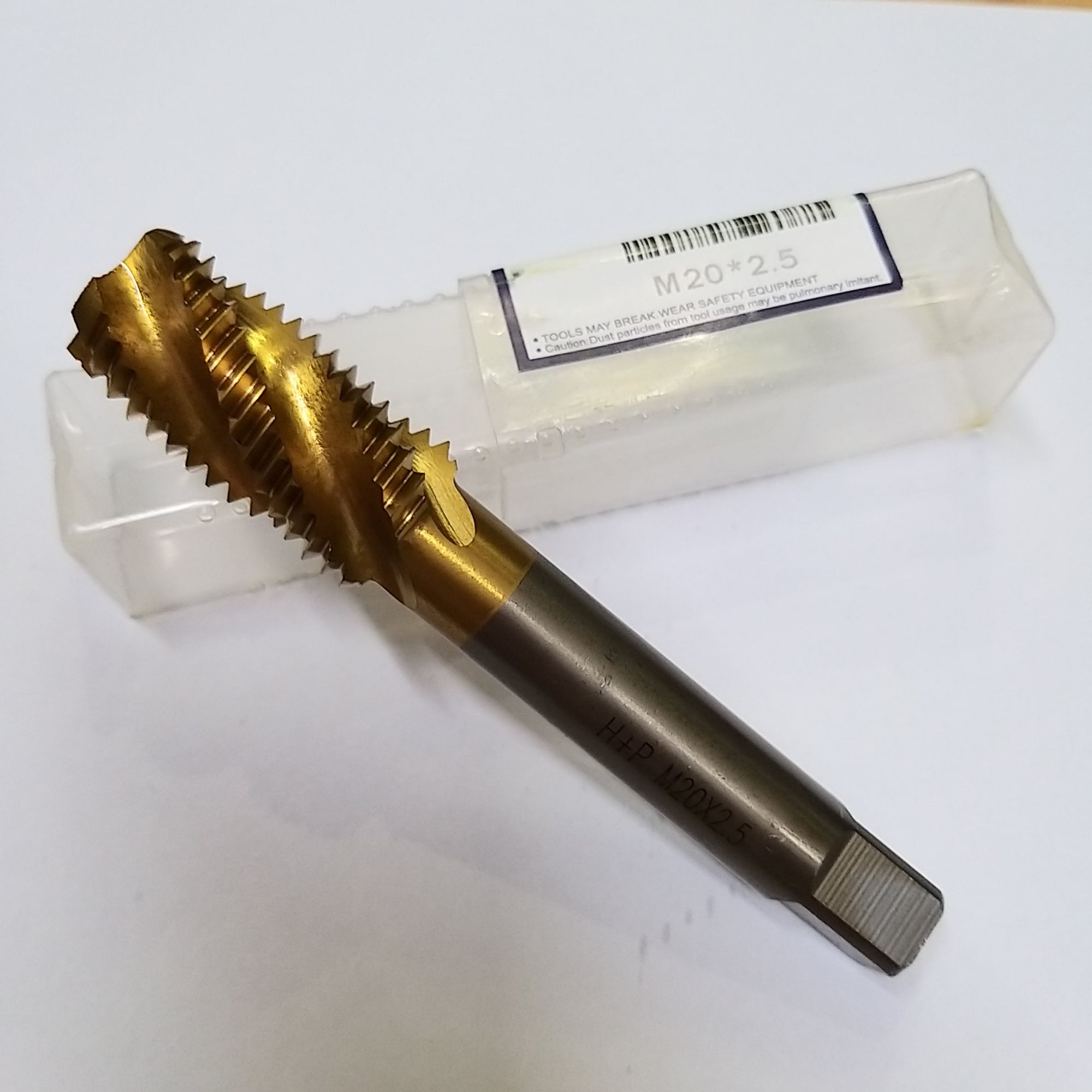 Mũi taro h+p vàng xoắn m20 x 2.5
