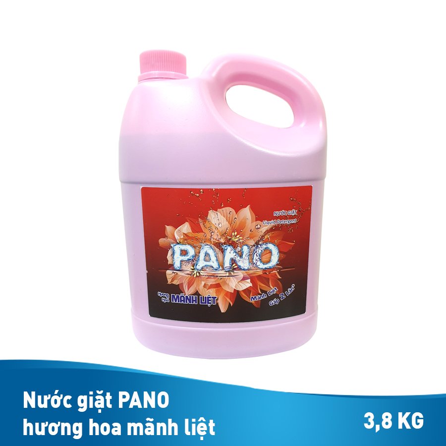 Nước Giặt PaNo Hương Hoa Mãnh Liệt 3kg8