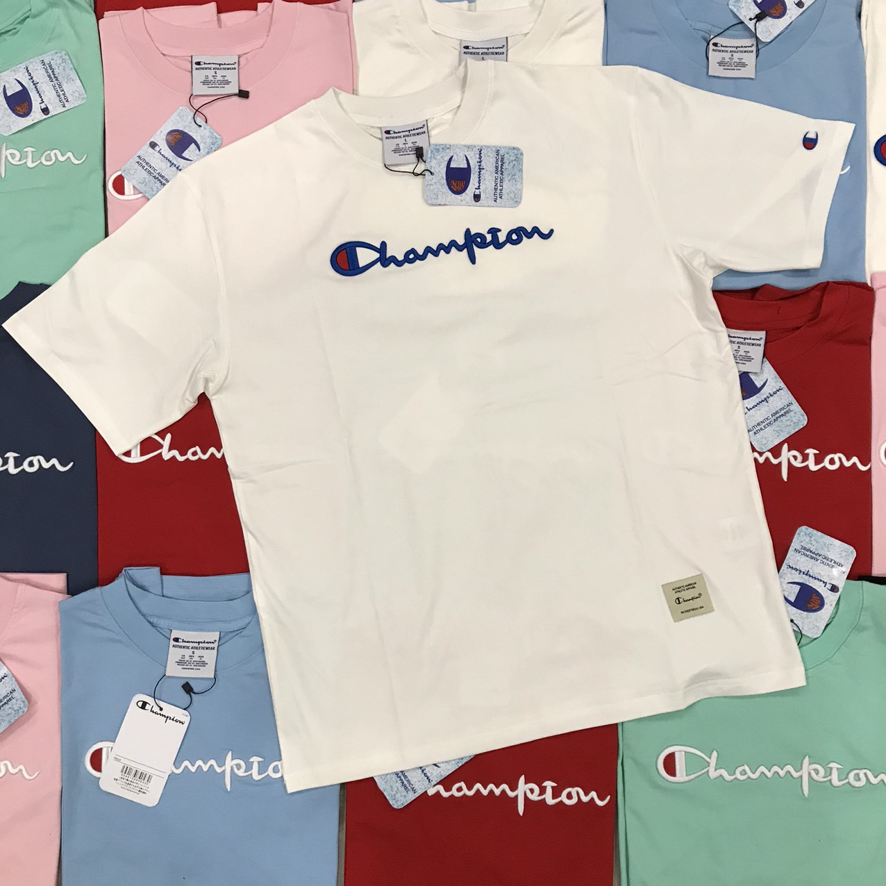 Áo thun Champion Unisex thời trang Tubee Shop