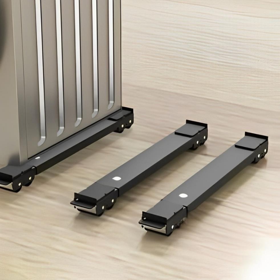 Giá Đỡ Máy Giặt 300KG Có Bánh Xe – Chân Kê Máy Giặt, Đế Kê Tủ Lạnh Chống Rung Trượt, Co Giãn Linh Hoạt