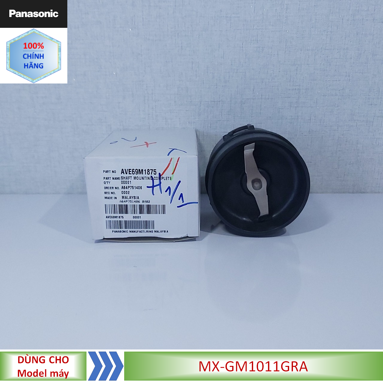 Phụ kiện đế ly xay khô máy xay panasonic mx-337n// mx-gm1011// mx-gm1011gra