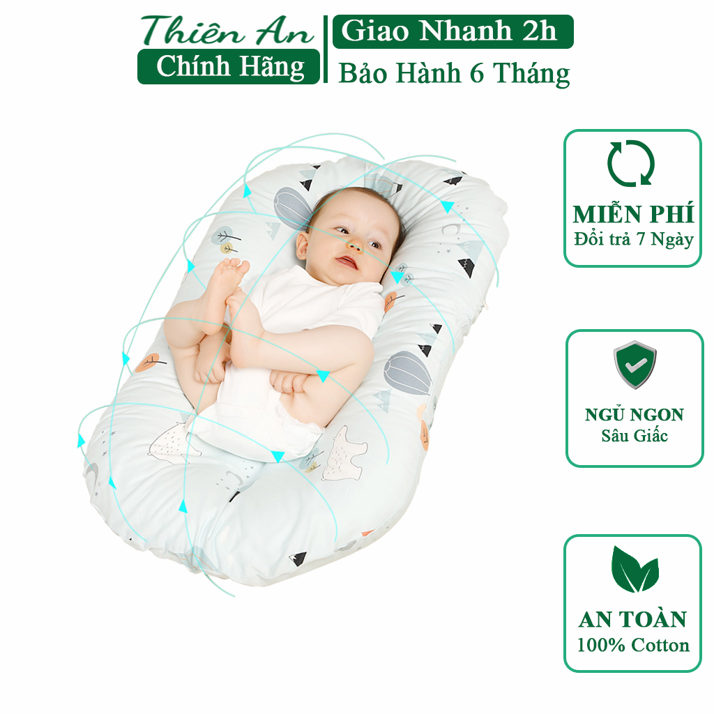 Đệm ngủ cho bé, đệm ngủ thông minh cho bé chống trào ngược, nệm ngủ cho bé ngủ ngon CareKids