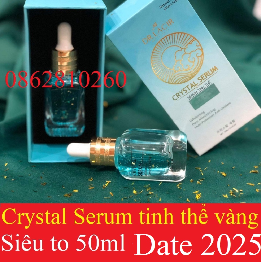 Serum Tinh Thể Vàng 24K Drlacir Size To 50ml dr lacir ,dưỡng trắng da,tăng sinh collagen