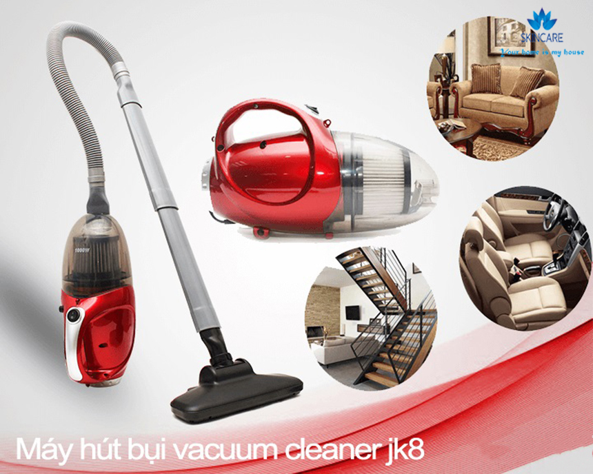 Máy hút bụi cầm tay, Máy hút bụi mini , Máy hút bụi tự động thông minh 2 chiều - MÁY HÚT BỤI CẦM TAY VACCUM CLEANER JK8