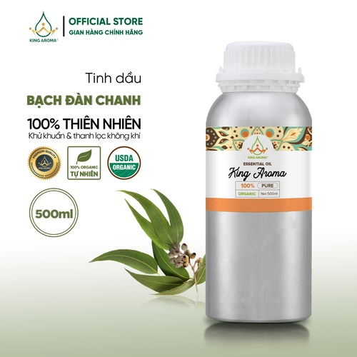 Tinh dầu thiên nhiên bạch đàn chanh king aroma 100ml/ 500ml/ 1l