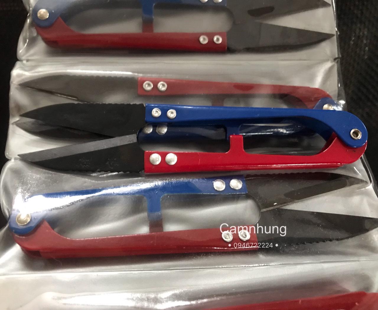 DÂY KÉO BẤM CHỈ XANH ĐỎ 12 CÂY