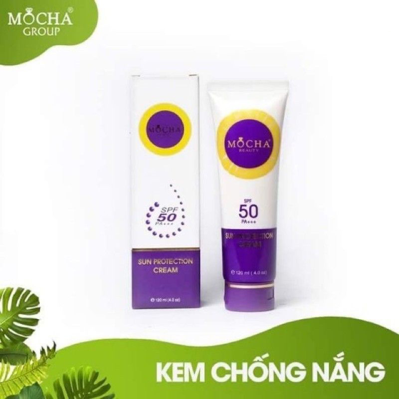 Kem chống nắng Mocha giúp chống nắng, nâng tông da