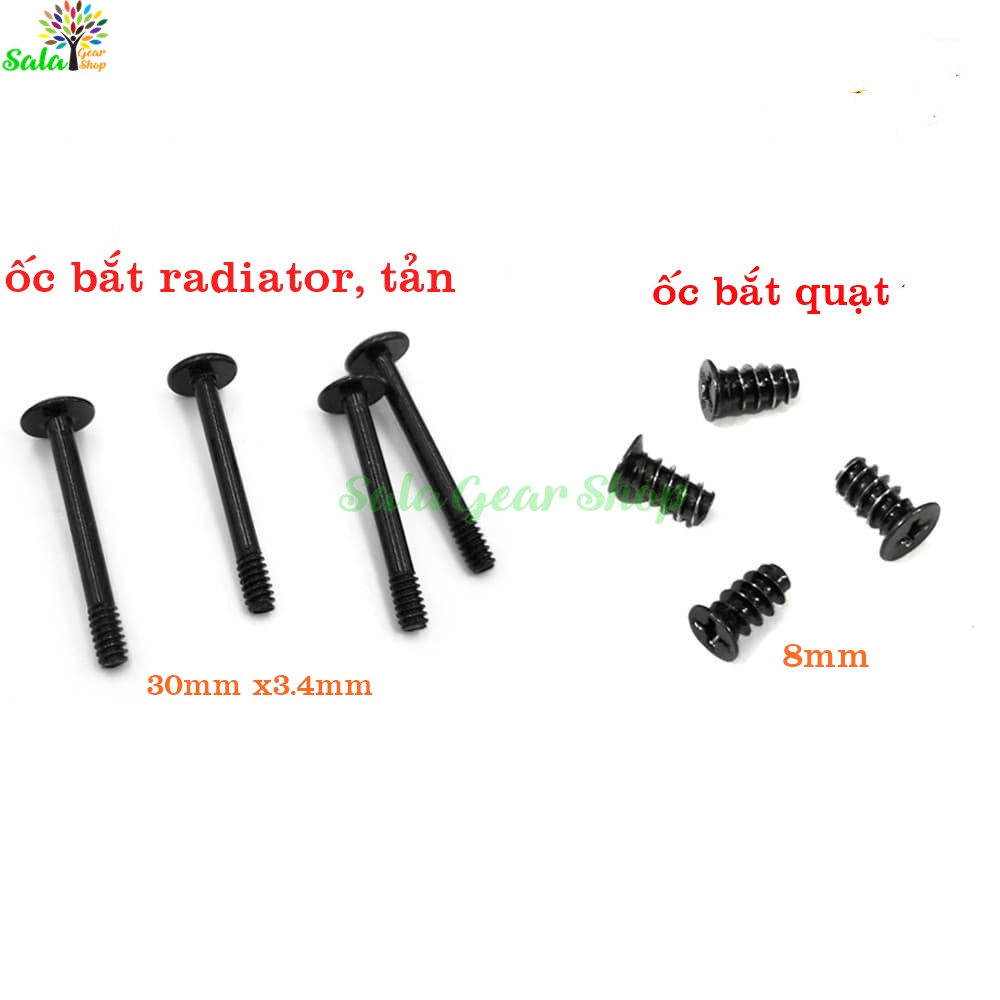 Ốc bắt quạt tản nhiệt rgb fan case radiator