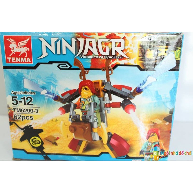Mô Hình Lắp Ghép Ninja Tm6002 - 3