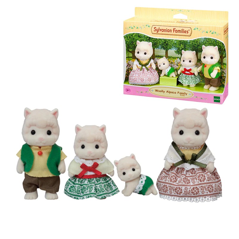 Đồ chơi nhập vai Gia đình Lạc đà Alpaca 4 thành viên Epoch Sylvanian Families - Funnyland