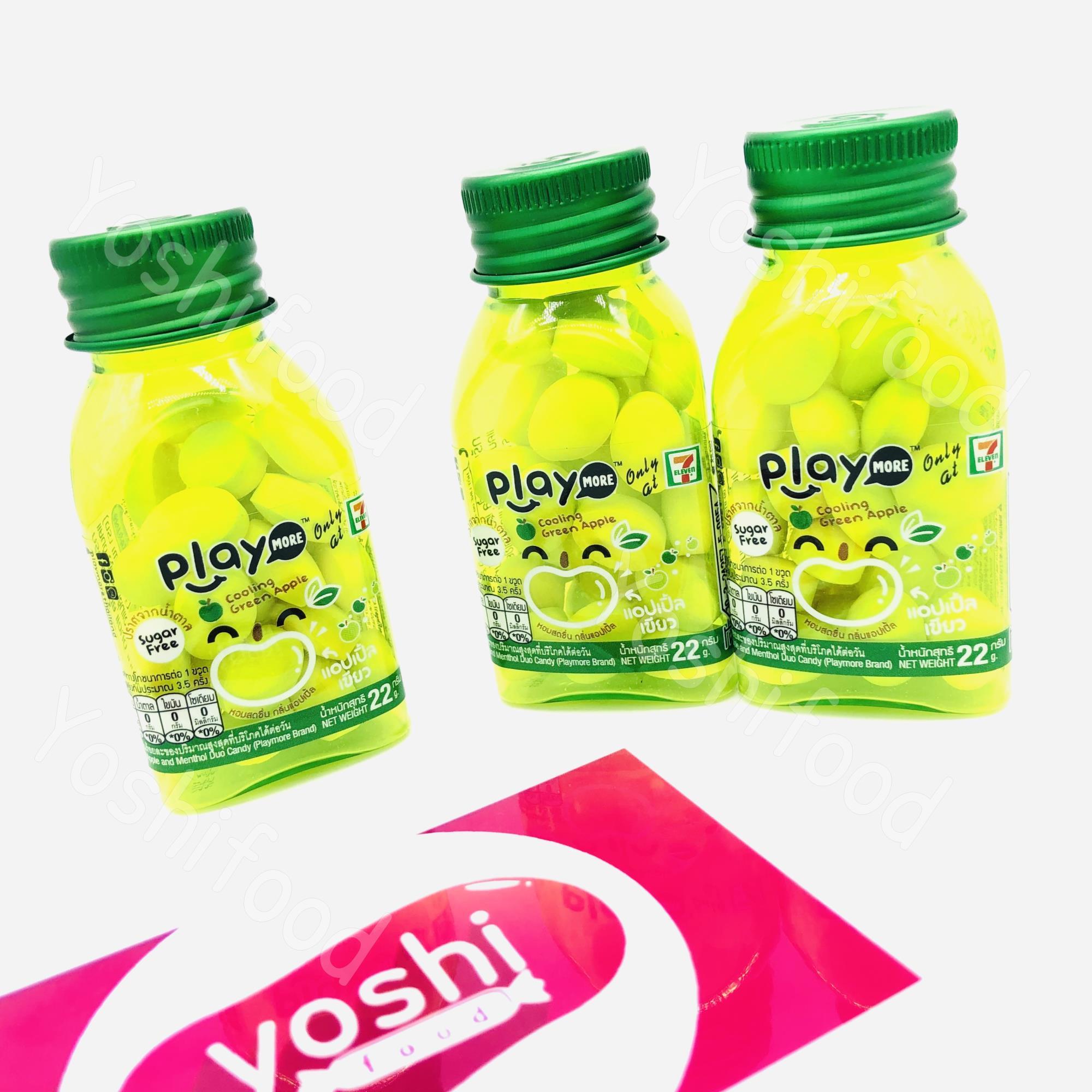 Kẹo play táo lọ 22gr thái lan
