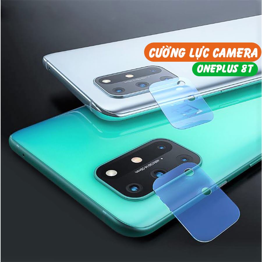 Miếng dán OnePlus 8T kính cường lực camera trong suốt bảo vệ