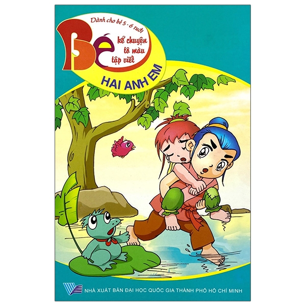 Fahasa - bé kể chuyện tô màu tập viết - hai anh em