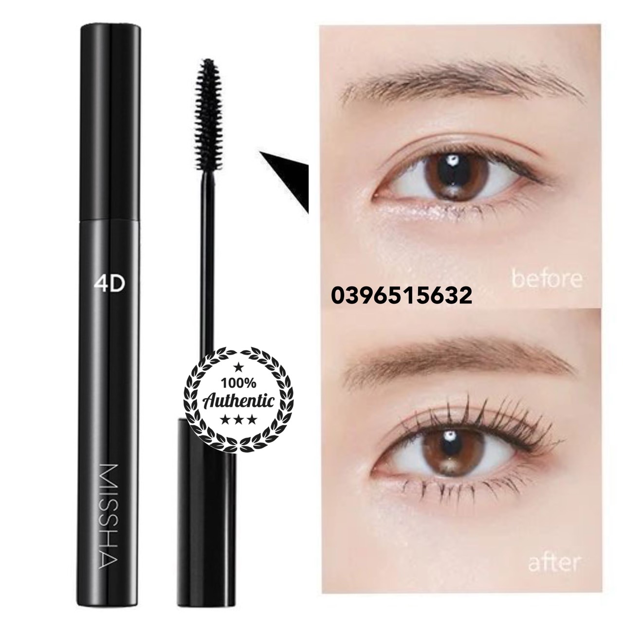 Mascara Làm Dày Mi The Style 4D Missha - Mẫu mới