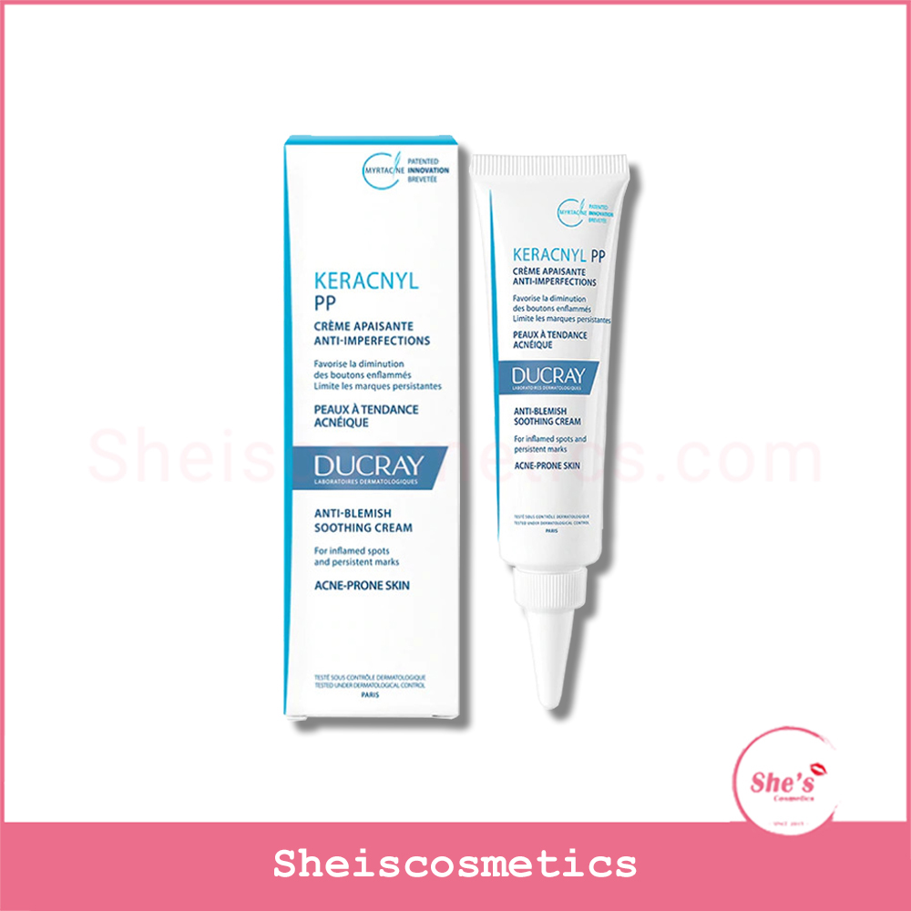 Kem dưỡng giảm mụn Ducray Keracnyl PP 30ml