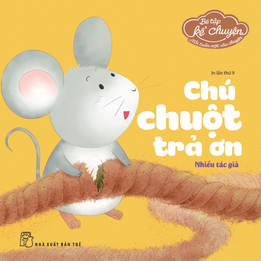 Sách nxb trẻ - bé tập kể chuyện. chú chuột trả ơn